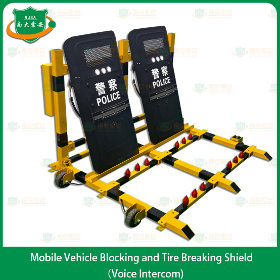 Electric Mobile Tire Breaking Shield Barricade